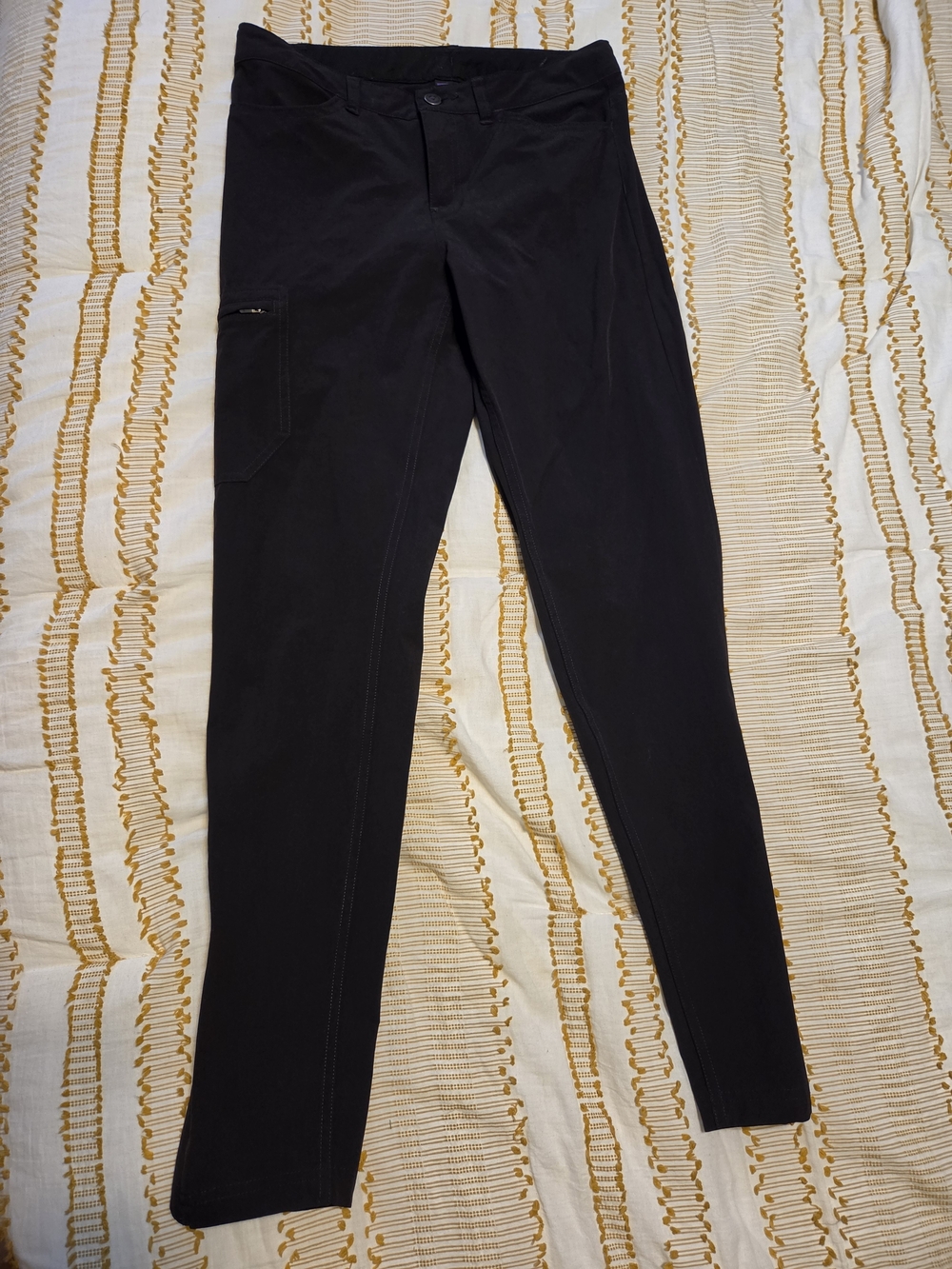 Patagonia Black Women's Skinny Pant with Zip Pocket